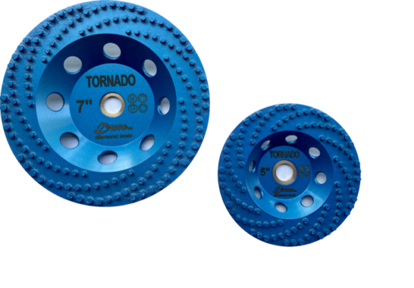 Cluster Brazed Diamond Cup Wheels | Tornado® - Image 2