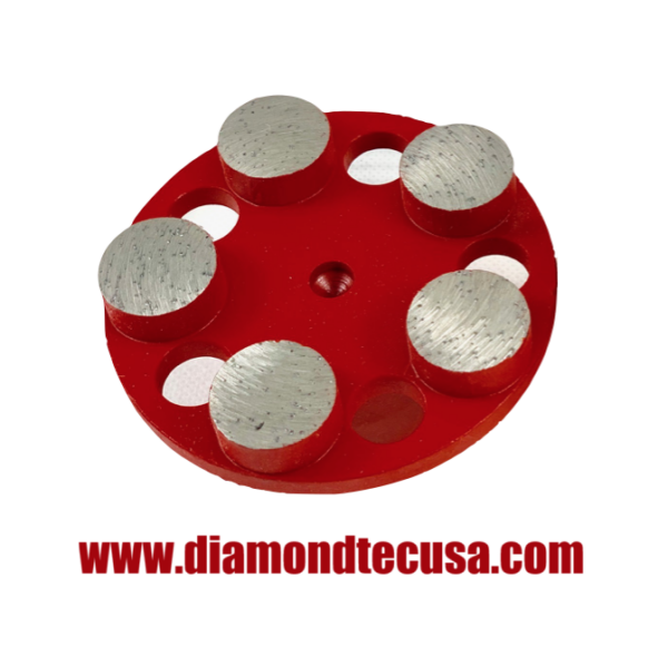 diamond plug terrazzo 4 inch