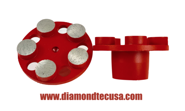 diamond plug for terrazzo